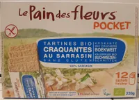 Tartine craquantes bio au sarrasin pocket