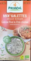 Mix' galette veggie burger