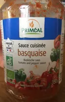 Sauce cuisinée basquaise