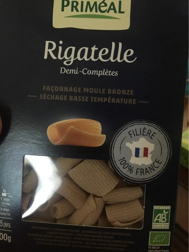 Rigatelle demi completes