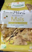 Les minis galettes de maïs aux pois cassés