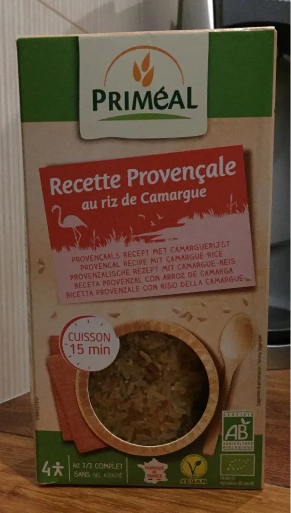Recette Provençale au riz de Camargue