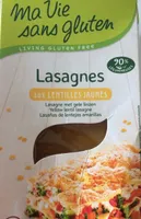 Lasagnes aux lentilles jaunes