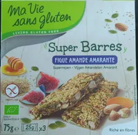 Super Barres - figue amande amarante