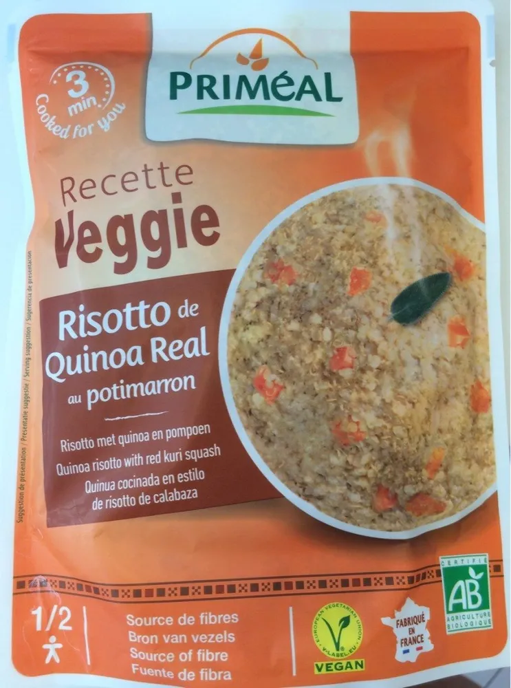 Risotto de quinoa Real au potimarron
