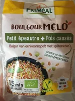 Boulgour Mélo Petit Épeautre pois cassés