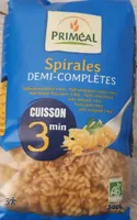 Spirales demi-complètes