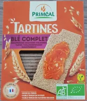 Tartines blé complet