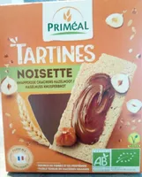 TARTINES NOISETTES