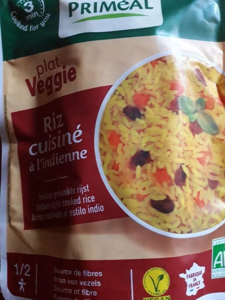 Riz cuisiné à l indienne