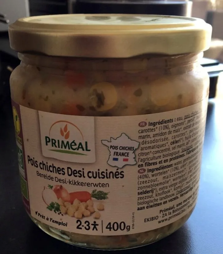 Pois chiche Desi cuisinés