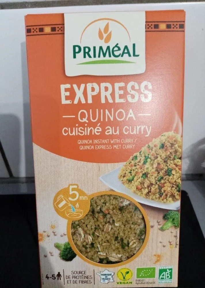 express quinoa cuisiné au curry
