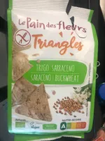 Pain des fleurs triangles