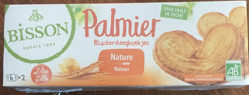 Palmier Pur beurre Nature