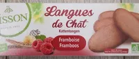 Langues de chat framboise