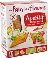 Le pain des fleurs - Apéritif tomate paprika