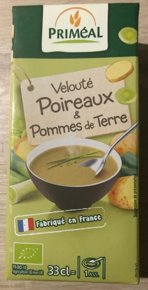 Velouté poireaux pommes de terre