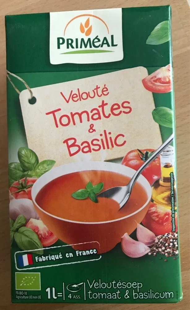 Velouté Tomates et Basilic