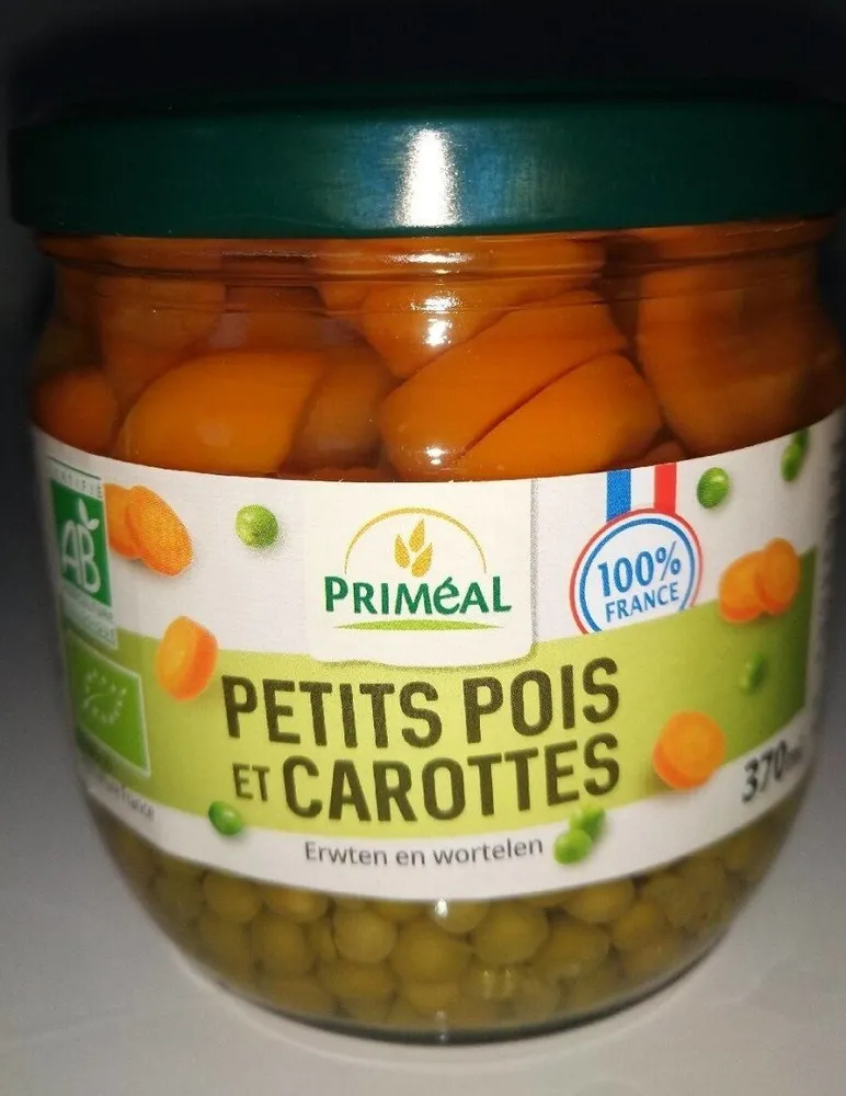 Petits pois et carottes