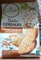 Sablés céréales graines chia et lin