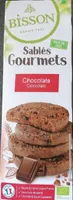 Sablés gourmets chocolat