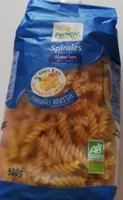 Primeval bio spirales blanches