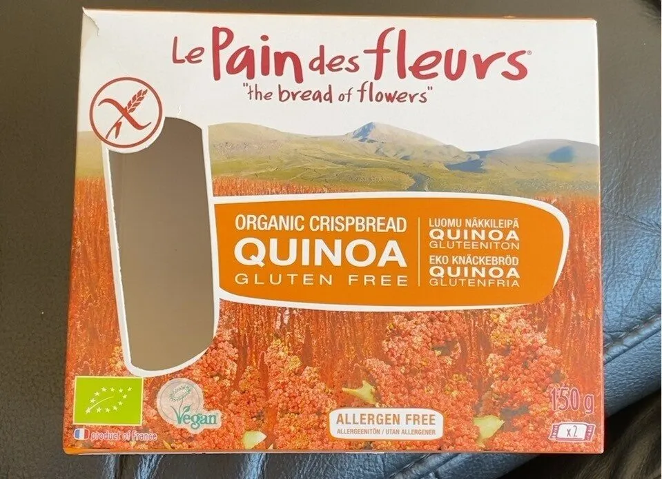 Organic Crispbread Quinoa Gluten Free