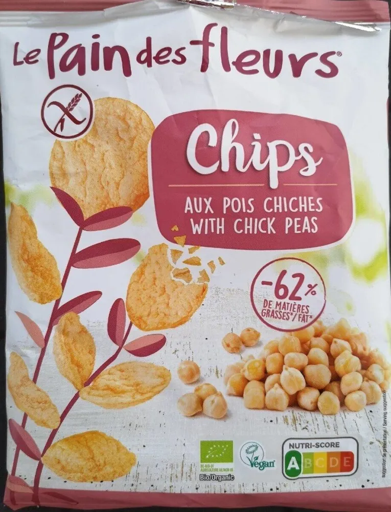 Chips aux pois chiches