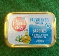 Sardine à l'huile d'olive vierge extra