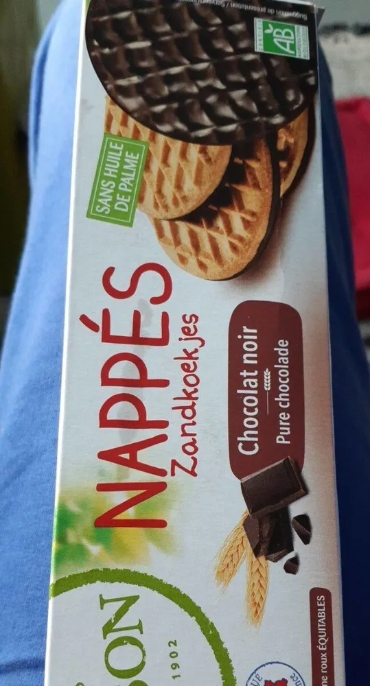 Nappés  chocolat noir