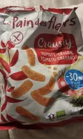 Crousty tomate origan Sans gluten