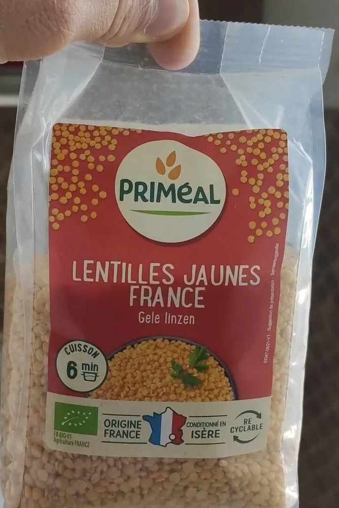 Lentilles Jaunes