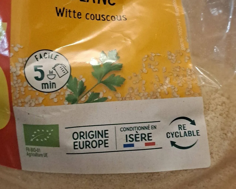 Couscous blanc