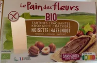 Tartines craquantes noisette