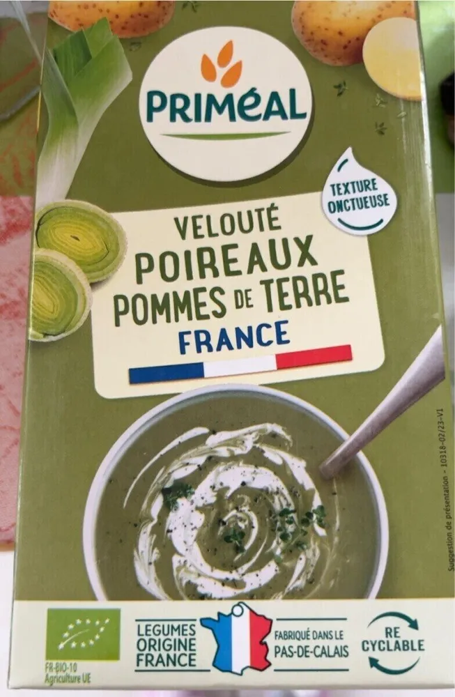 Velouté Poireaux Pommes de Terre