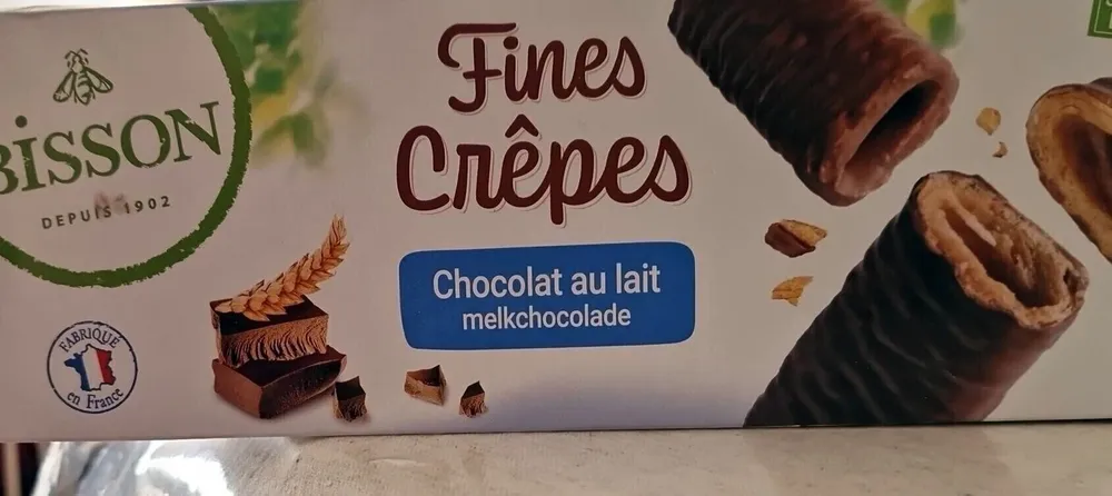 Fines crêpes Chocolat au lait