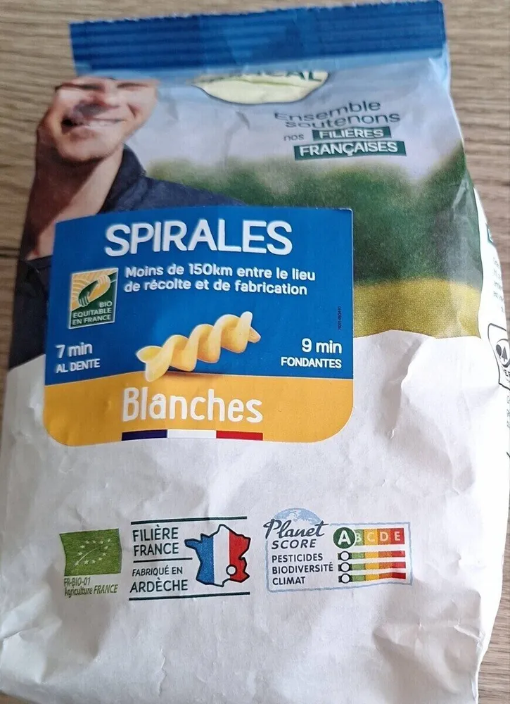 Spirales blanches