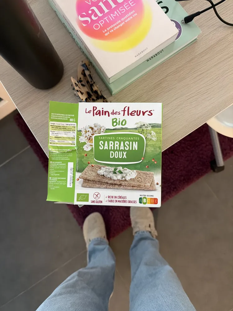 TARTINES CRAQUANTES SARRASIN DOUX