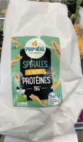Spirales blanches protéines