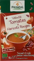 Velouté tomates et haricots rouges