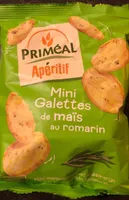 Mini galettes de maïs au romarin