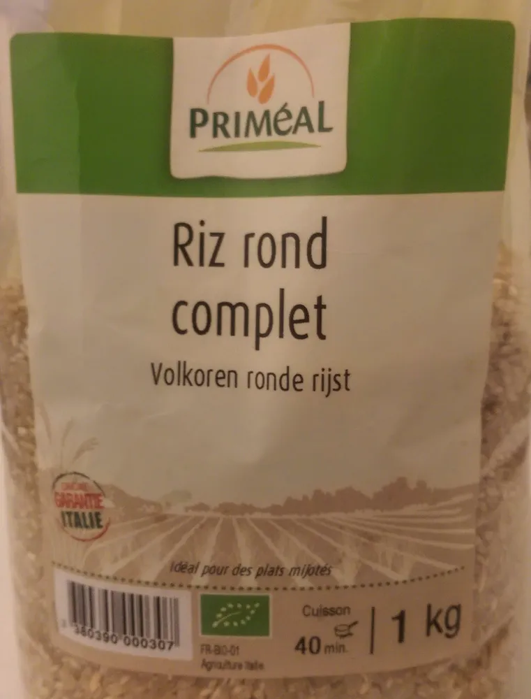 Riz rond complet