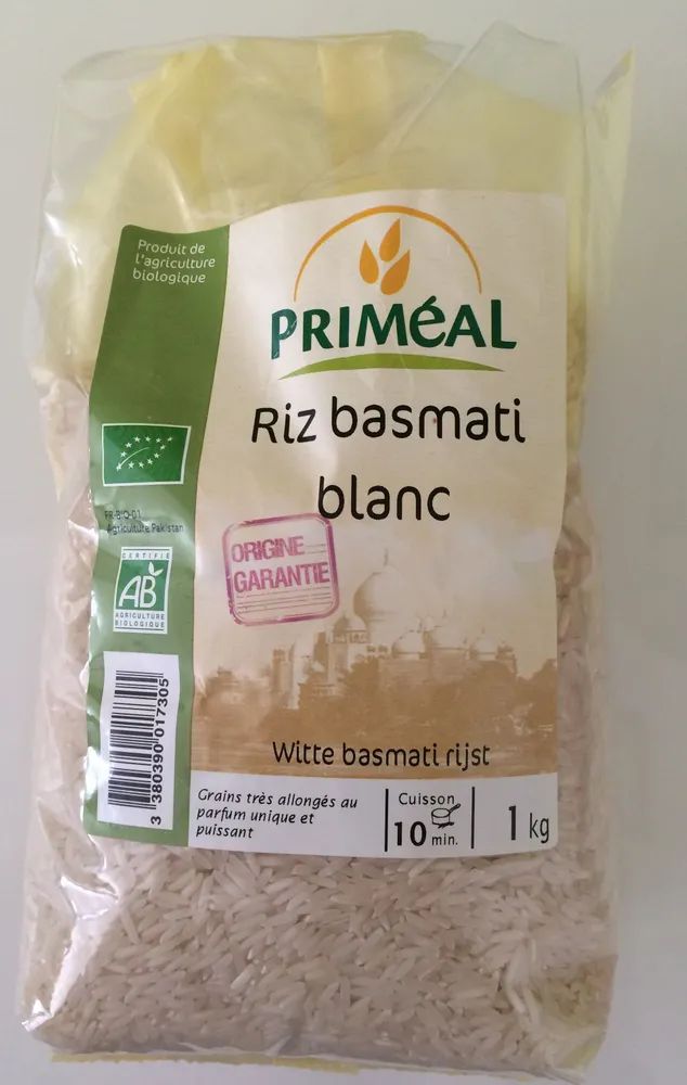 Riz basmati blanc