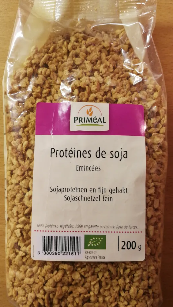 Protéines de Soja émincées