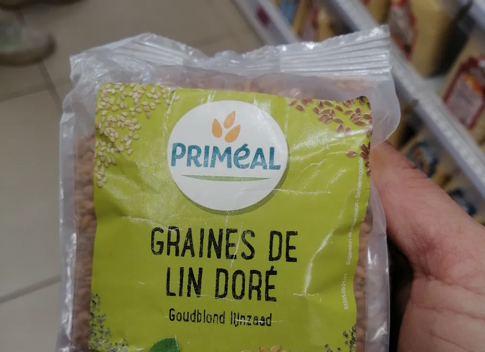Graines de lin doré