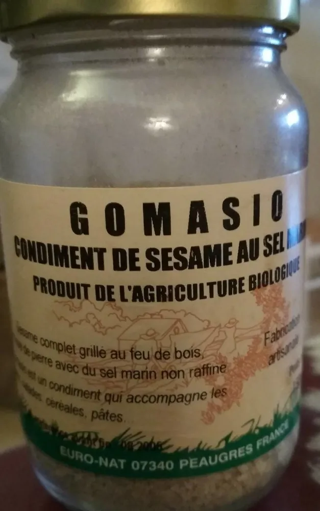 Gomasio / Condiment de sésame au sel marin