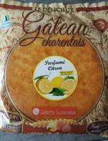 Gâteau charentais parfumé citron
