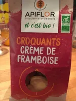 Croquants creme de framboise