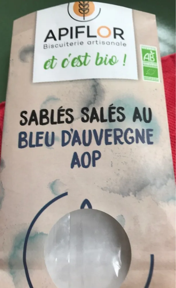 Sablés salés au bleu d'auvergne