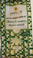 Petits sablés aperitif chèvre et Romarain